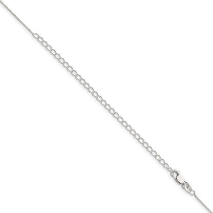 22 Inch Sterling Silver .95mm Round Franco Chain W/4In Ext.