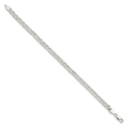 8 Inch Sterling Silver 5.5mm Rambo Chain Bracelet
