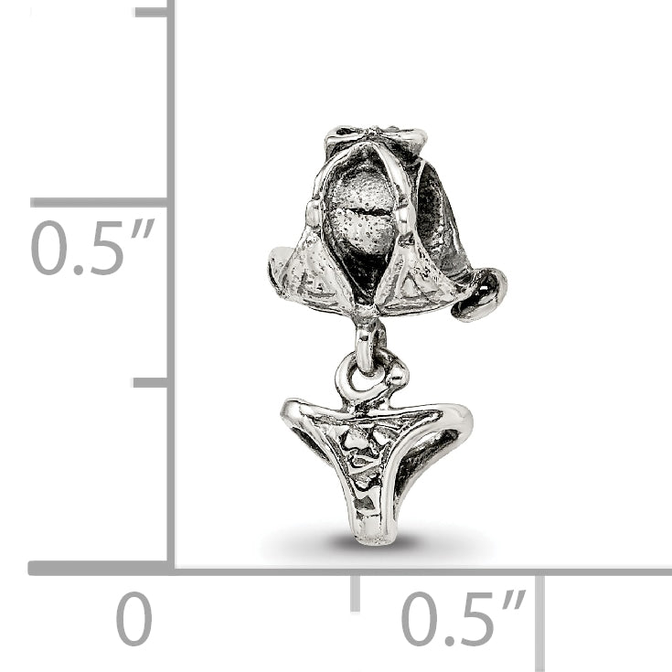 Sterling Silver Reflections Kids Swimsuit Dangle Bead