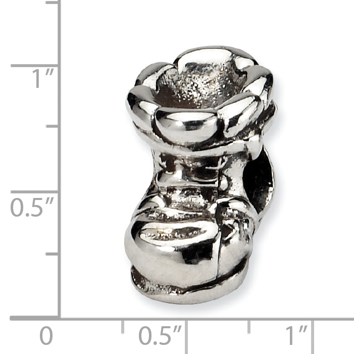 Sterling Silver Reflections Kids Shoe Bead