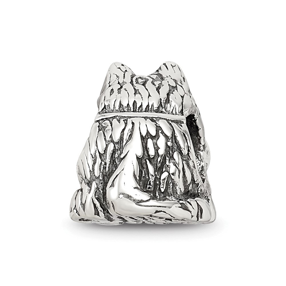 Sterling Silver Reflections Scottish Terrier Dog Bead