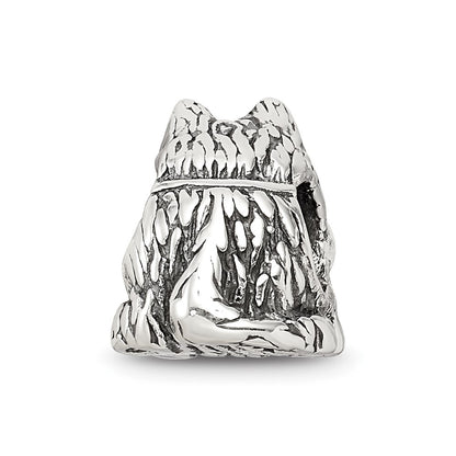 Sterling Silver Reflections Scottish Terrier Dog Bead
