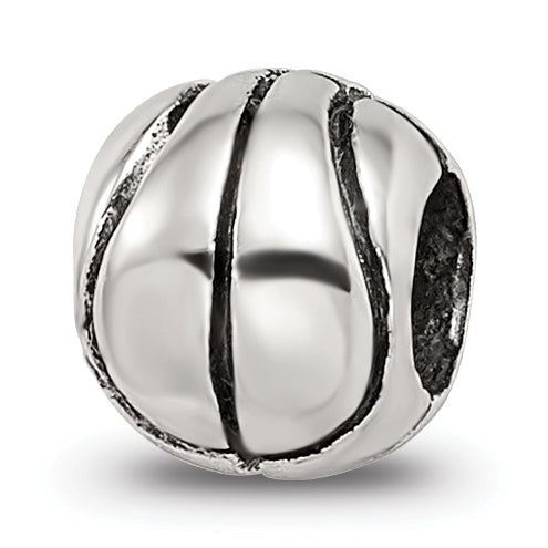 Sterling Silver Reflections Kids Basketball Bead