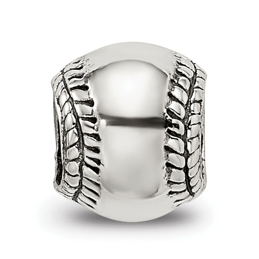 Sterling Silver Reflections Kids Softball Bead