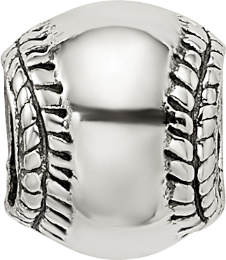 Sterling Silver Reflections Kids Softball Bead