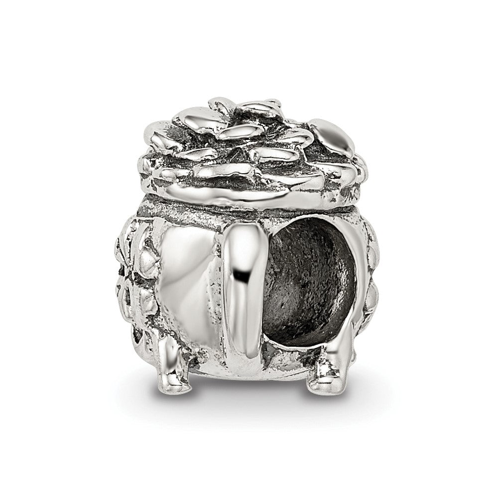 Sterling Silver Reflections Pot-Of-Gold Bead