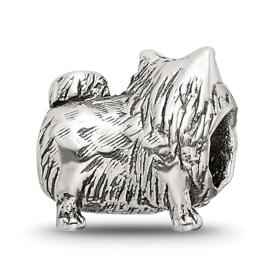 Sterling Silver Reflections Pomeranian Bead