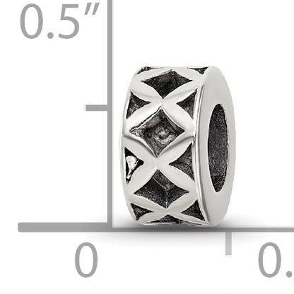 Sterling Silver Reflections X Spacer Bead