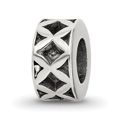Sterling Silver Reflections X Spacer Bead