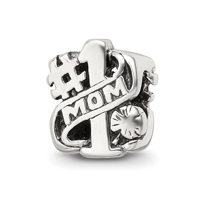 Sterling Silver Reflections #1 Mom Bead