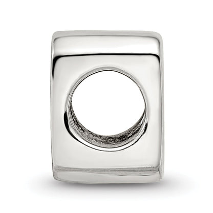 Sterling Silver Reflections Numeral 0 Bead