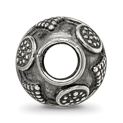 Sterling Silver Reflections Decorative Bali Bead
