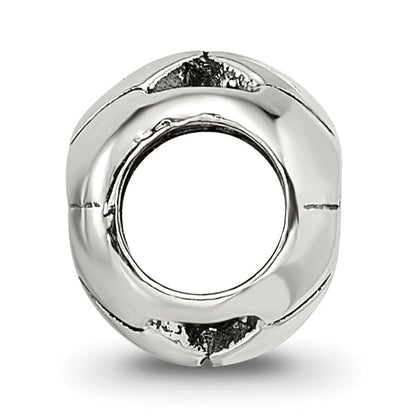 Sterling Silver Reflections Soccer Ball Bead