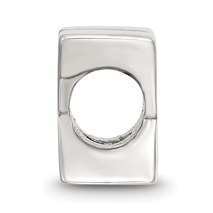 Sterling Silver Reflections Letter K Bead