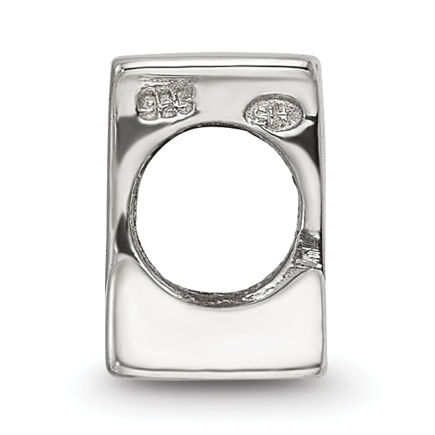 Sterling Silver Reflections Letter L Bead