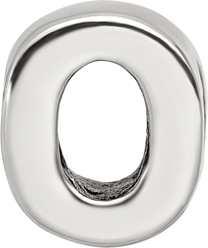 Sterling Silver Reflections Letter O Bead