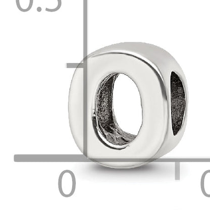 Sterling Silver Reflections Letter O Bead