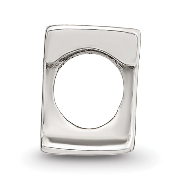 Sterling Silver Reflections Letter T Bead