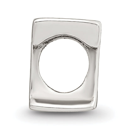 Sterling Silver Reflections Letter T Bead