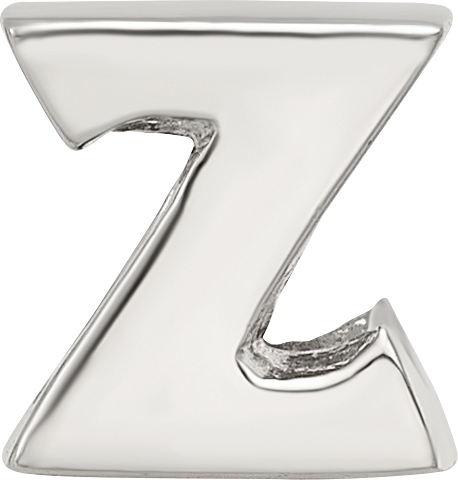 Sterling Silver Reflections Letter Z Bead