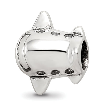 Sterling Silver Reflections Kids Airplane Bead