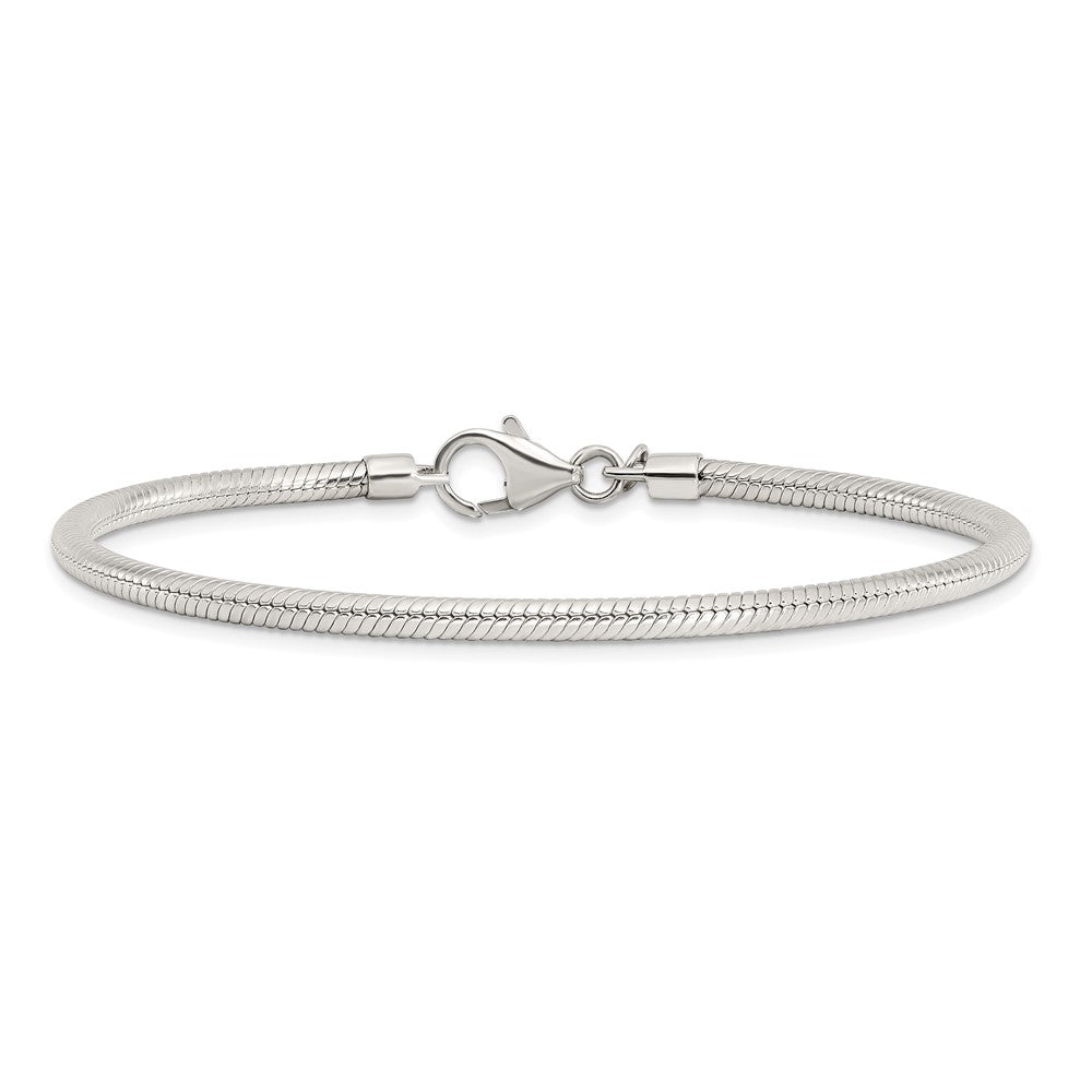 Sterling Silver Reflections Lobster Clasp Bead Anklet