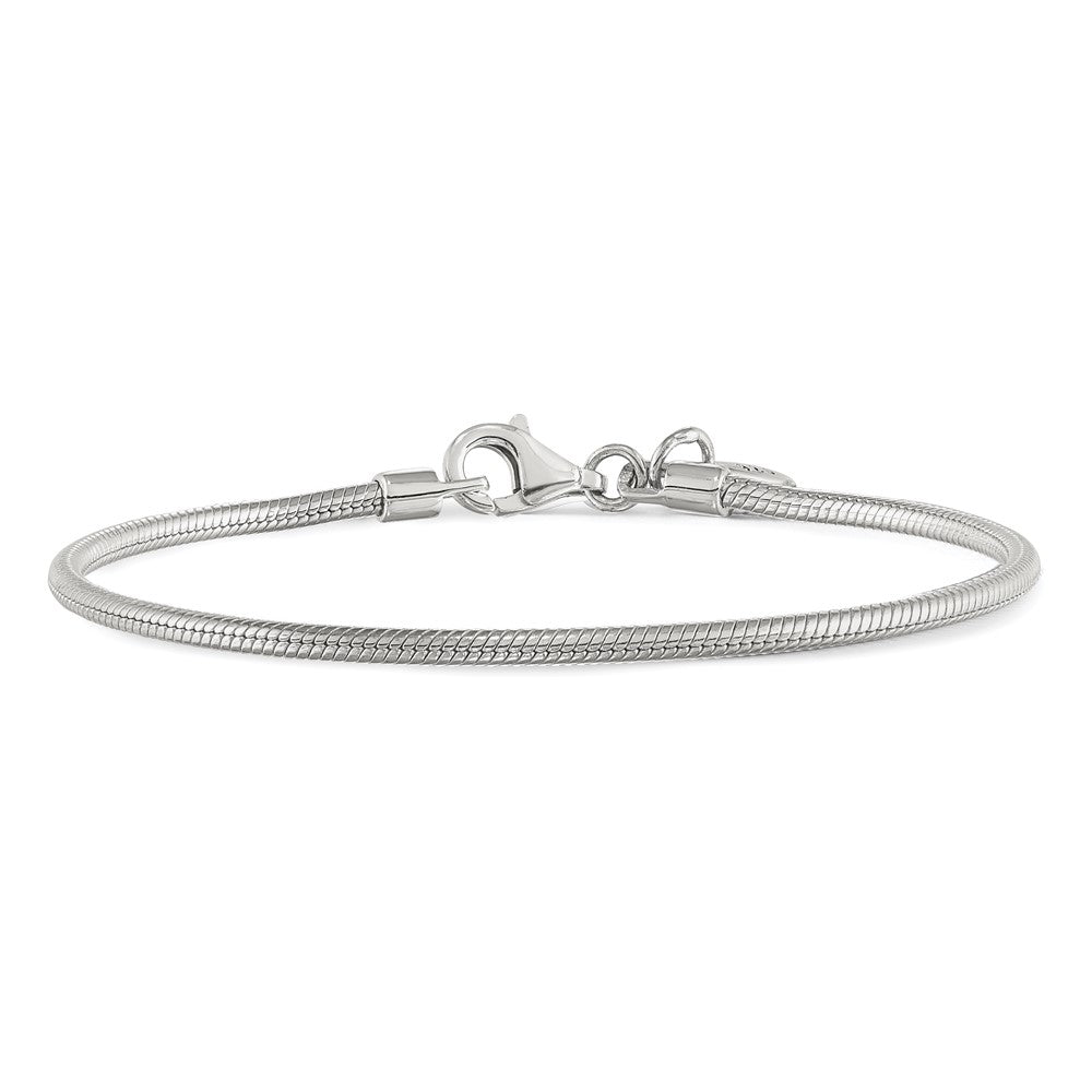 5.5 Inch Kids Collection Sterling Silver Bracelet For Reflection Beads