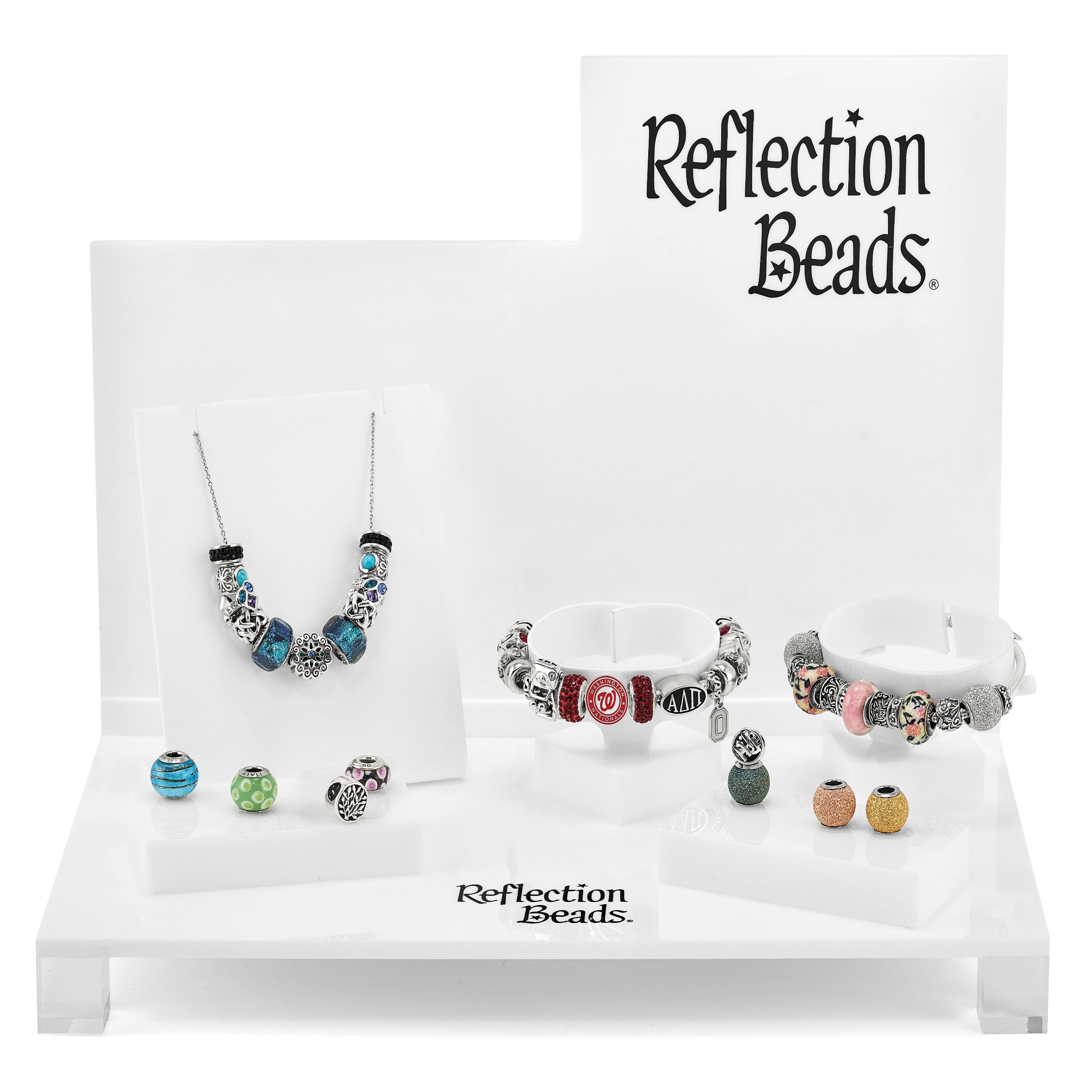 Non Metal Reflections Acrylic Jewelry Display