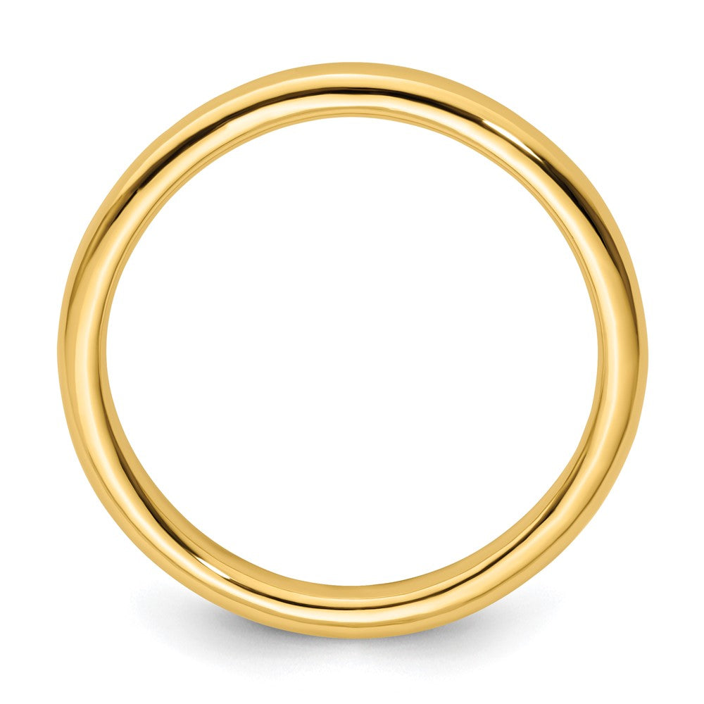 Sterling Silver Stackable Expressions Gold Plated Polished Ring