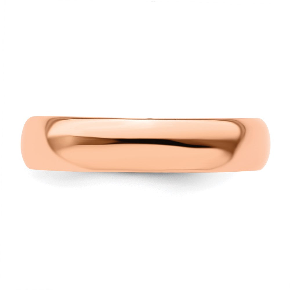 Sterling Silver Stackable Expressions Pink Plated Polished Ring
