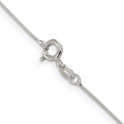 18 Inch Sterling Silver .7mm Snake Chain Necklace