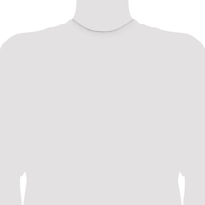 14 Inch Sterling Silver .7mm Snake Chain Necklace