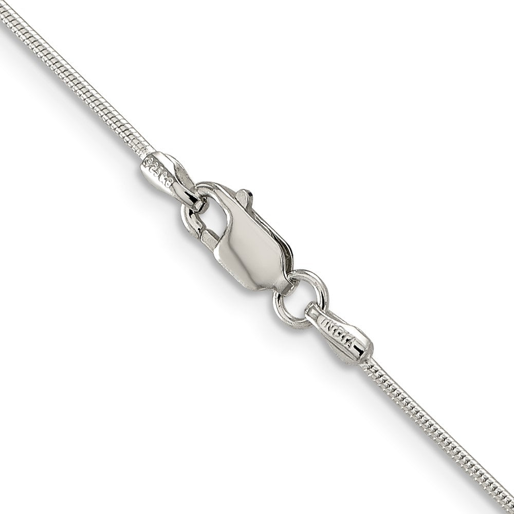 14 Inch Sterling Silver 1mm Snake Chain Necklace