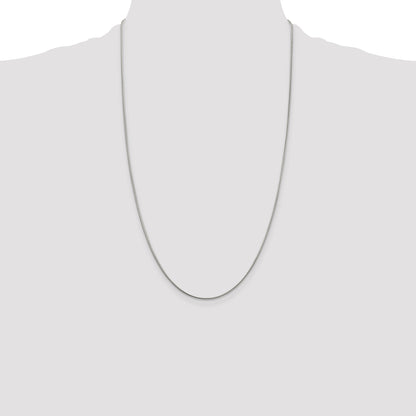 26 Inch Sterling Silver 1mm Snake Chain Necklace