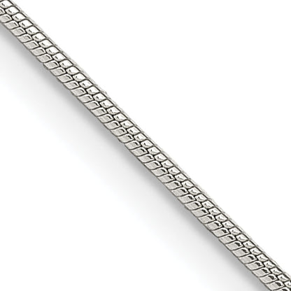 26 Inch Sterling Silver 1mm Snake Chain Necklace