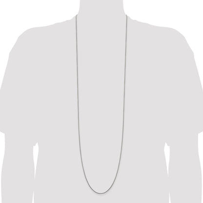 42 Inch Sterling Silver 1.2mm Snake Chain Necklace