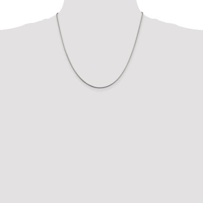 20 Inch Sterling Silver 1.5mm Snake Chain Necklace