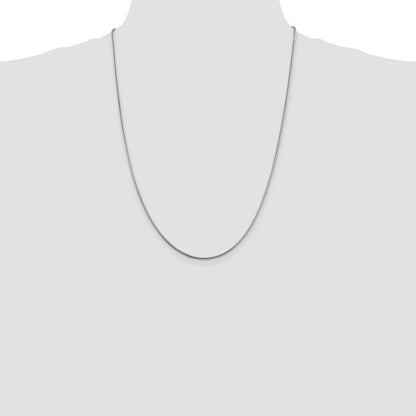 24 Inch Sterling Silver 1.5mm Snake Chain Necklace