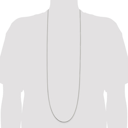 42 Inch Sterling Silver 1.5mm Snake Chain Necklace