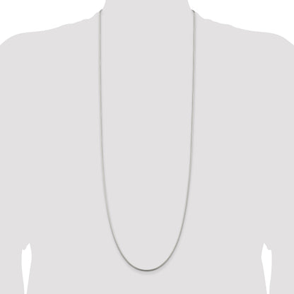 36 Inch Sterling Silver 1.75mm Snake Chain Necklace