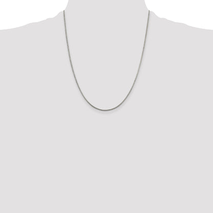 22 Inch Sterling Silver 1.2mm Round Snake Chain Necklace