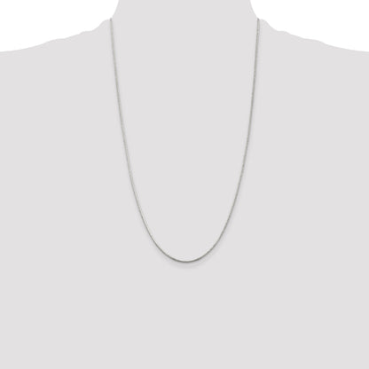 26 Inch Sterling Silver 1.2mm Round Snake Chain Necklace