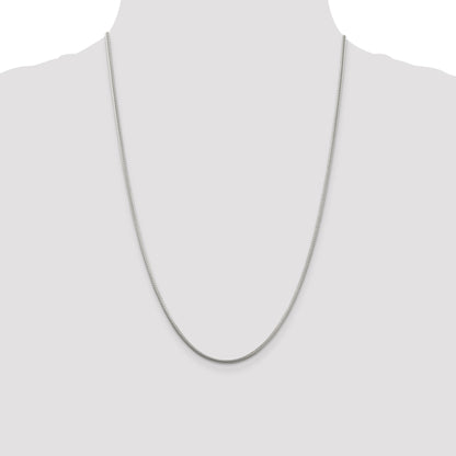 30 Inch Sterling Silver 2mm Round Snake Chain Necklace