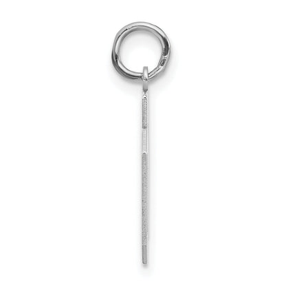 Sterling Silver Small Polished Number 05 W/Top Charm