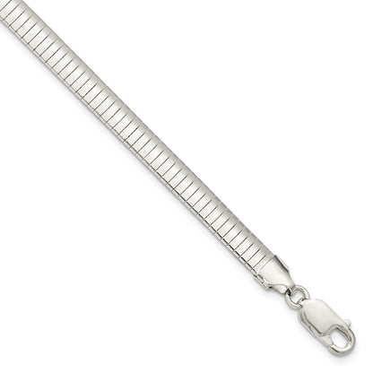 7 Inch Sterling Silver 6mm Cubetto Bracelet