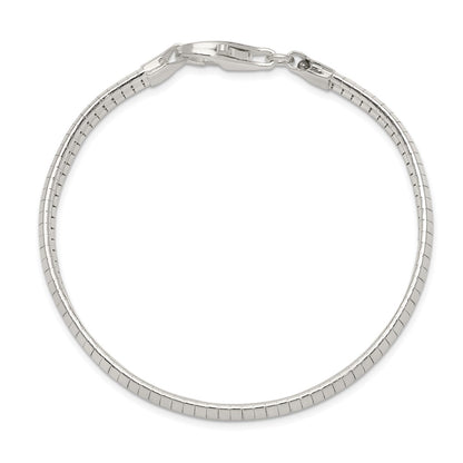 8 Inch Sterling Silver 8mm Cubetto Bracelet