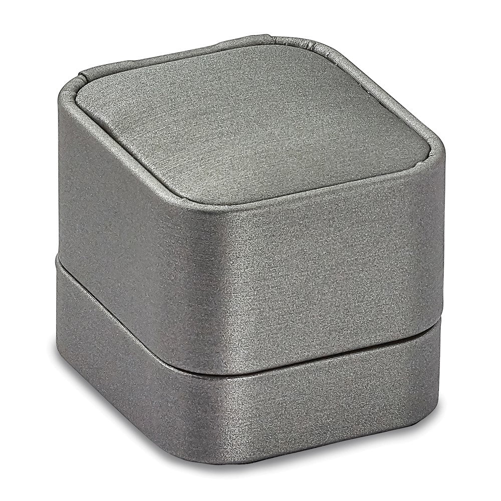 Sterling Silver White Ice Rhodium-Plated Diamond Heart Post Earrings