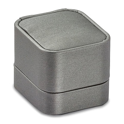 Sterling Silver White Ice Rhodium-Plated Diamond Heart Post Earrings