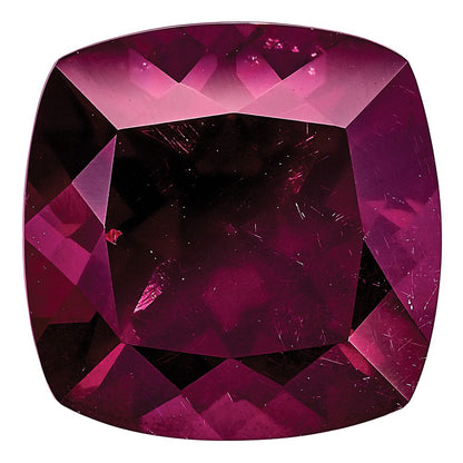 Gemstone Rhodolite Garnet Aa Quality 6mm Antique Cushion