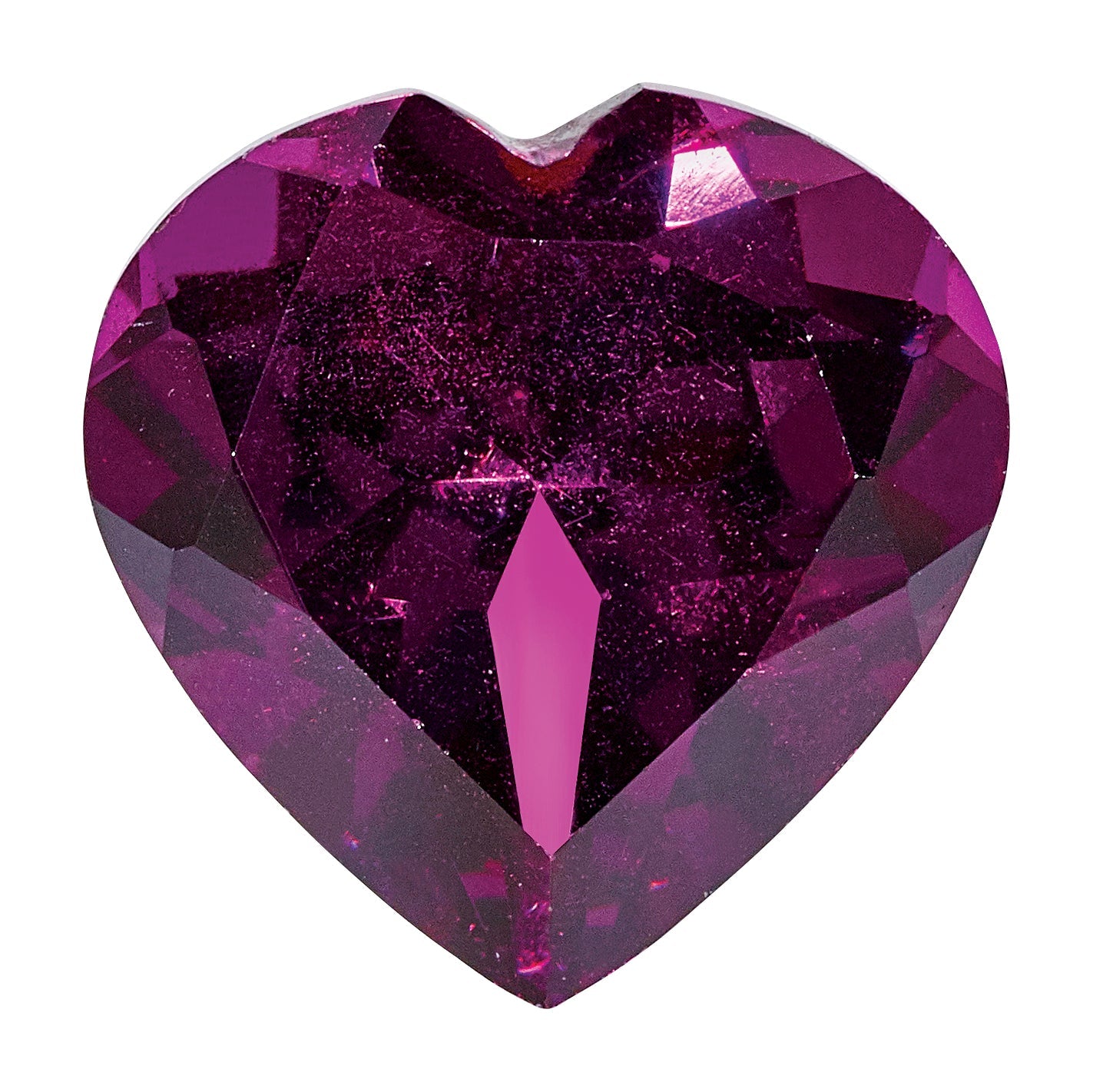Gemstone Rhodolite Garnet Aa Quality 3mm Heart